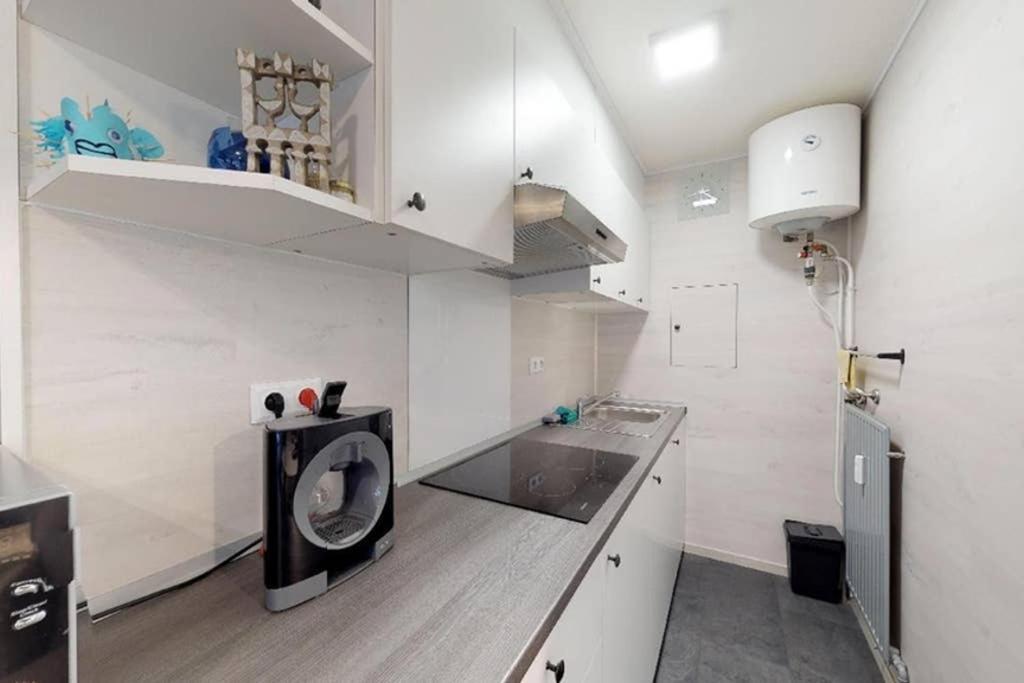 Studio Met Zeezicht Op Heldenplein Knokke-Heist Dış mekan fotoğraf